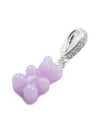 Nostalgia Bear Pendant Lavender Silver - CRYSTAL HAZE - BALAAN 3