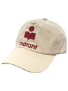 Tyron Logo Ball Cap Ivory - ISABEL MARANT - BALAAN 2