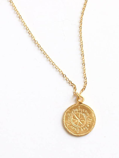 Medallion 01 Necklace Gold - ELYONA - BALAAN 2