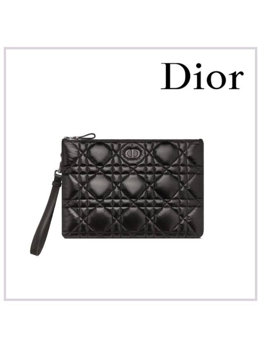 Caro Daily Pouch Black - DIOR - BALAAN 2