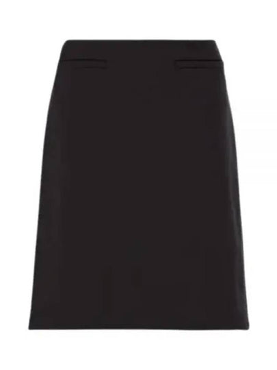 Luigia Wool A-Line Skirt Black - MAX MARA - BALAAN 2