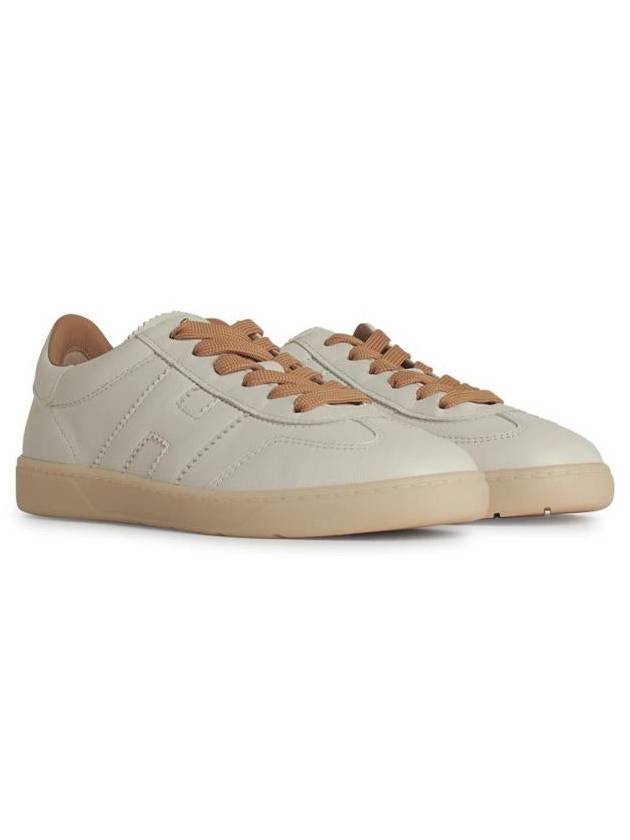 'Hogan Cool' White Leather Sneakers - HOGAN - BALAAN 2