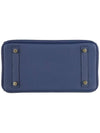 Blue Navy Togo Birkin 25 Gold W - HERMES - BALAAN 4