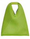 Small Classic Triangle Tote Bag Green - MAISON MARGIELA - BALAAN 2