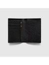 Script Leather Passport Wallet Black - GUCCI - BALAAN 5