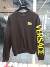 Neon Graphic Logo Sweatshirt Black - VERSACE - BALAAN 6