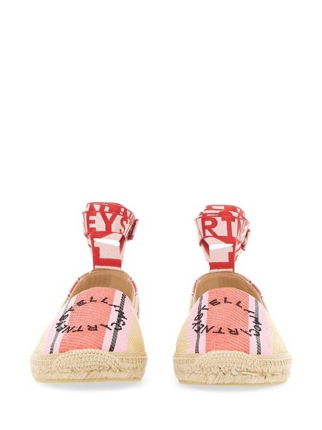 Gaia Striped Raffia Espadrille Natural - STELLA MCCARTNEY - BALAAN 3