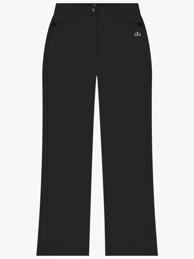 Drew Women s Slit Semi Bootcut Pants DF42PT03 BK - DRUH GOLF - BALAAN 1