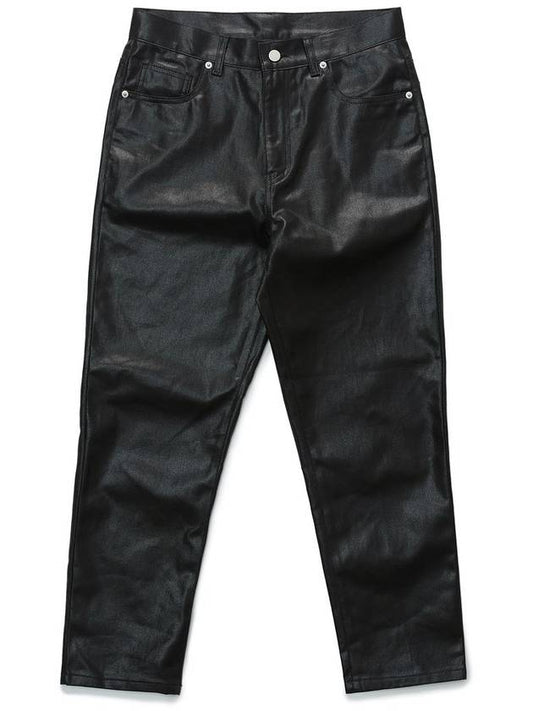 GLOW COATING COTTON PANTS BLACK - CITYSTREET - BALAAN 1