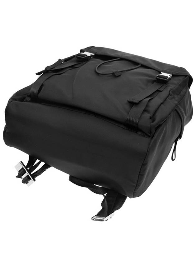nylon backpack black - PRADA - BALAAN 7