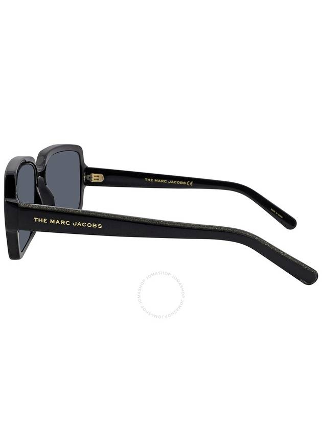 Marc Jacobs Grey Rectangular Ladies Sunglasses MARC 459/S 0807/IR 56 - MARC JACOBS - BALAAN 3