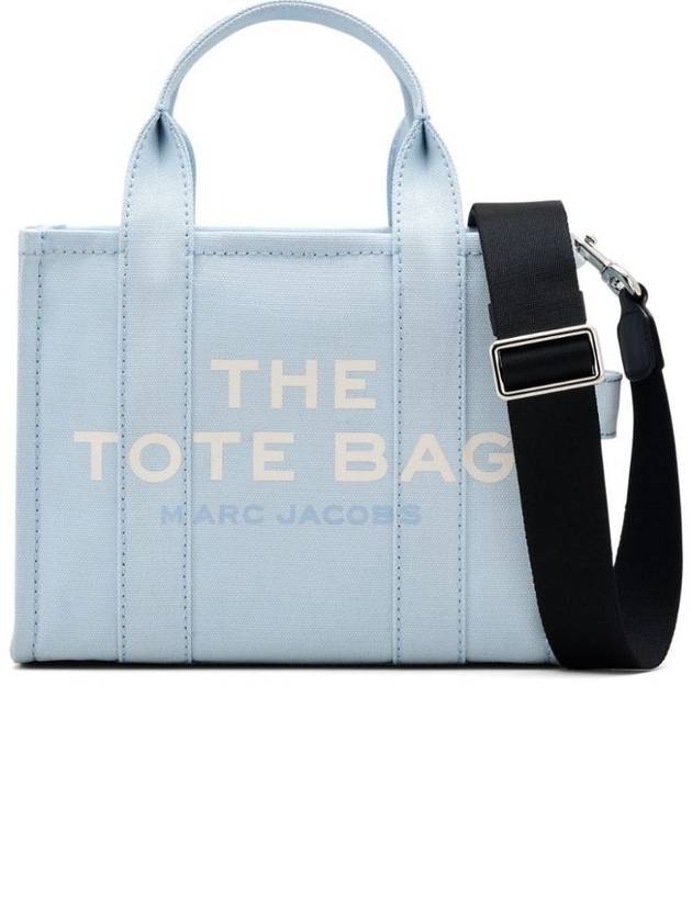 Logo Canvas Small Tote Bag Blue - MARC JACOBS - BALAAN 2