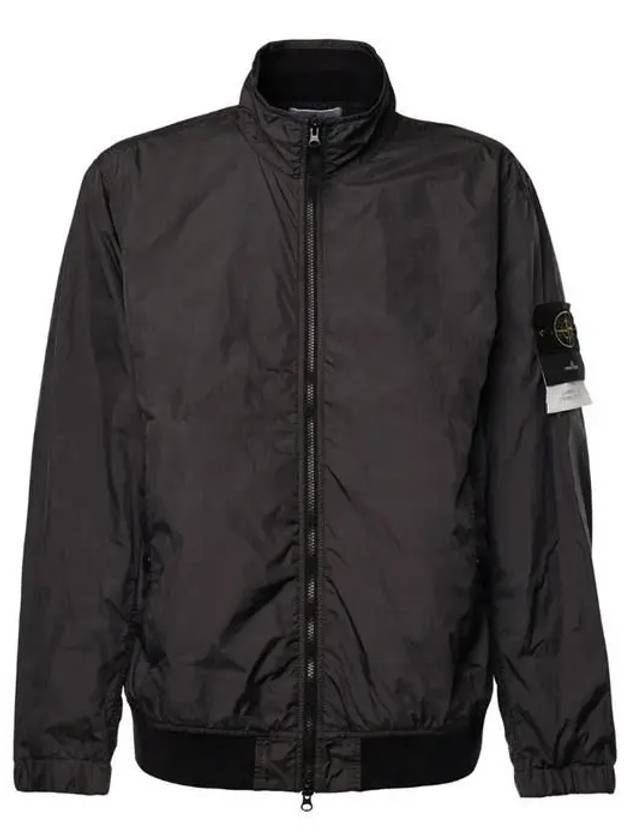 Crinkle Reps Wappen Bomber Jacket Charcoal Grey - STONE ISLAND - BALAAN 2