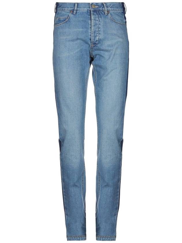 Faded Side Stripe Jeans - LANVIN - BALAAN 4