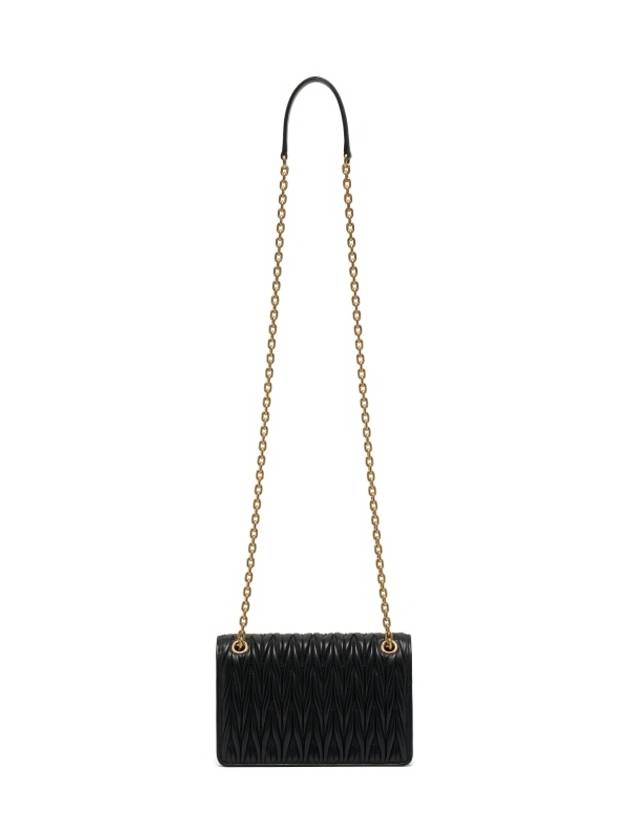 Matelasse Nappa Leather Mini Bag Black - MIU MIU - BALAAN 4