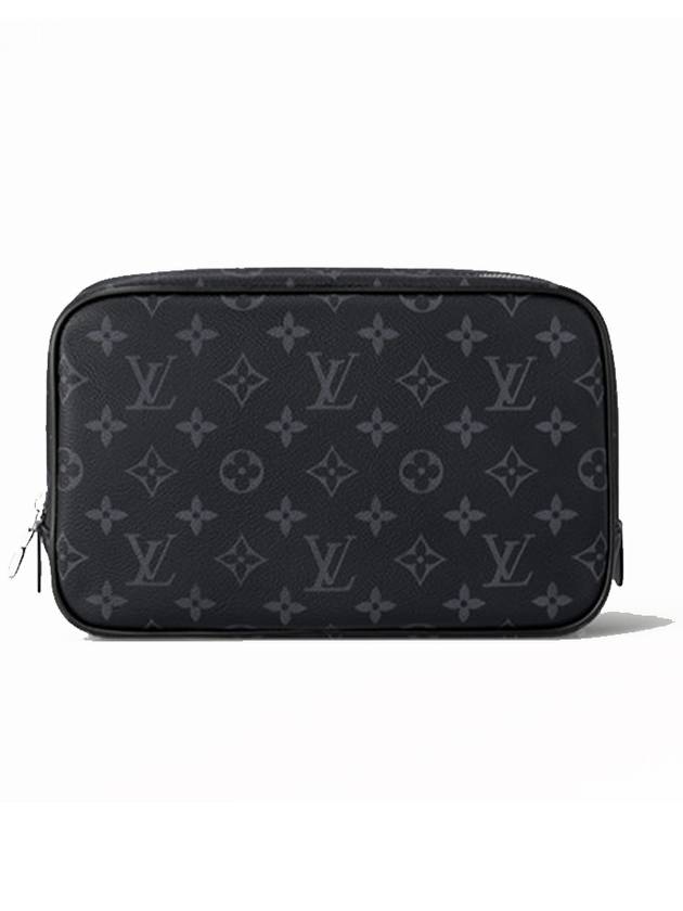 Toilet Monogram Eclipse GM Pouch Bag Black - LOUIS VUITTON - BALAAN 2