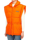 Women's Toby Padded Vest Orange - ISABEL MARANT - BALAAN 4