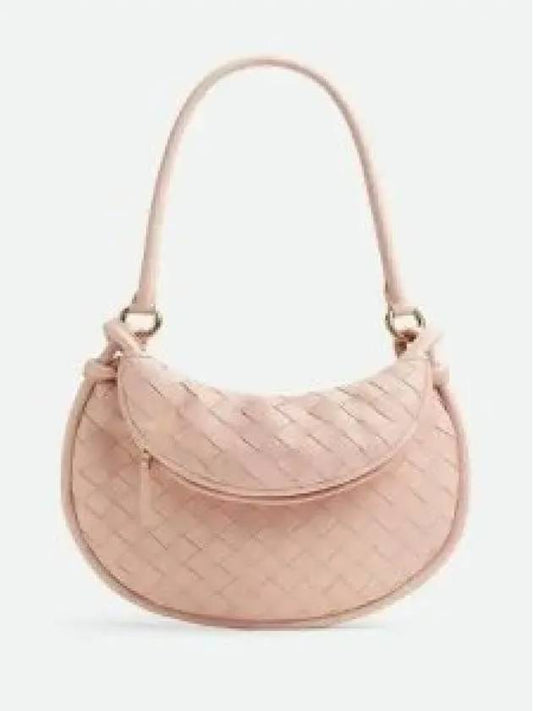 Intrecciato Gemelli Small Shoulder Bag Lotus - BOTTEGA VENETA - BALAAN 2