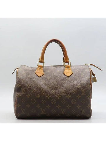 M41526 Monogram Canvas Speedy 30 Tote Bag - LOUIS VUITTON - BALAAN 1