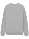 Grey Fox Head Patch Classic Sweatshirt Grey Melange - MAISON KITSUNE - BALAAN 4