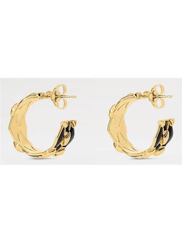 LV Malletage Earrings Gold - LOUIS VUITTON - BALAAN 3