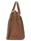 Small Classic Grain Zipped Bayswater Tote Bag Oak - MULBERRY - BALAAN 4