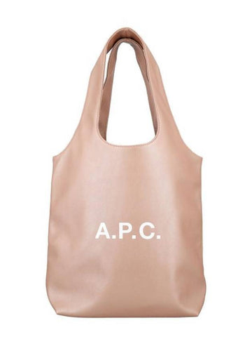 Ninon Small Tote Bag Satin Pink - A.P.C. - BALAAN 1