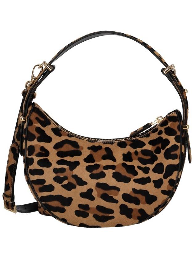 Arque Print Leather Shoulder Bag Honey - PRADA - BALAAN 5