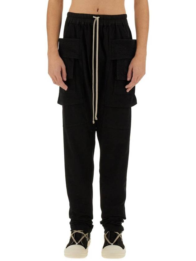 Rick Owens Cretch Cargo Pants - RICK OWENS - BALAAN 1