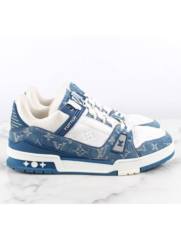 LV denim trainer sneakers 9 5 285 - LOUIS VUITTON - BALAAN 7