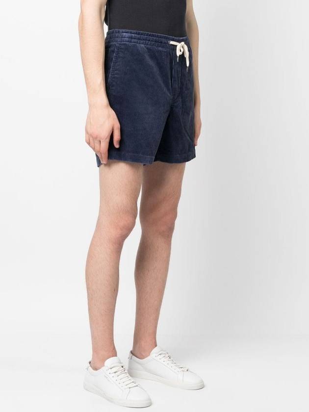 Cordyroy Prepster Shorts Navy - POLO RALPH LAUREN - BALAAN 4