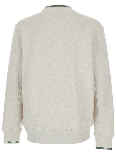 Grey Crewneck Sweatshirt With Logo Print In Jersey Man - AUTRY - BALAAN 2