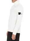 Shadow Project Wool Turtleneck White - STONE ISLAND - BALAAN 8