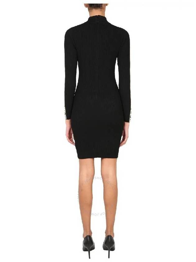 Michael Kors Logo Tape Long Sleeve Dress, Size X-Small - MICHAEL KORS - BALAAN 2