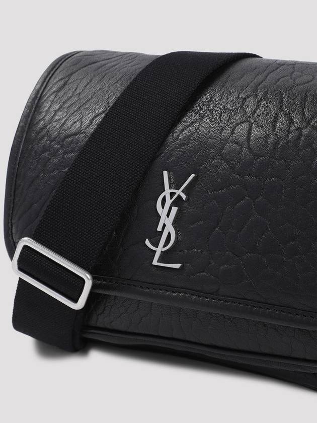 Niki Small Messenger Cross Bag Black - SAINT LAURENT - BALAAN 4