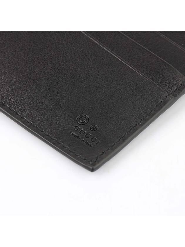 Micro GG Ssima Bifold Wallet Black - GUCCI - BALAAN 6