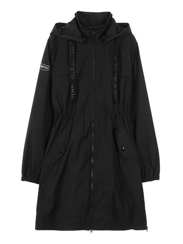 Melissa Long Windbreaker Black - DUVETICA - BALAAN 1