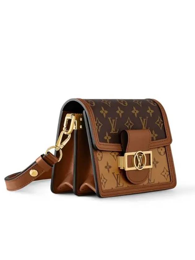 Mini Dauphine Shoulder Bag Brown - LOUIS VUITTON - BALAAN 4