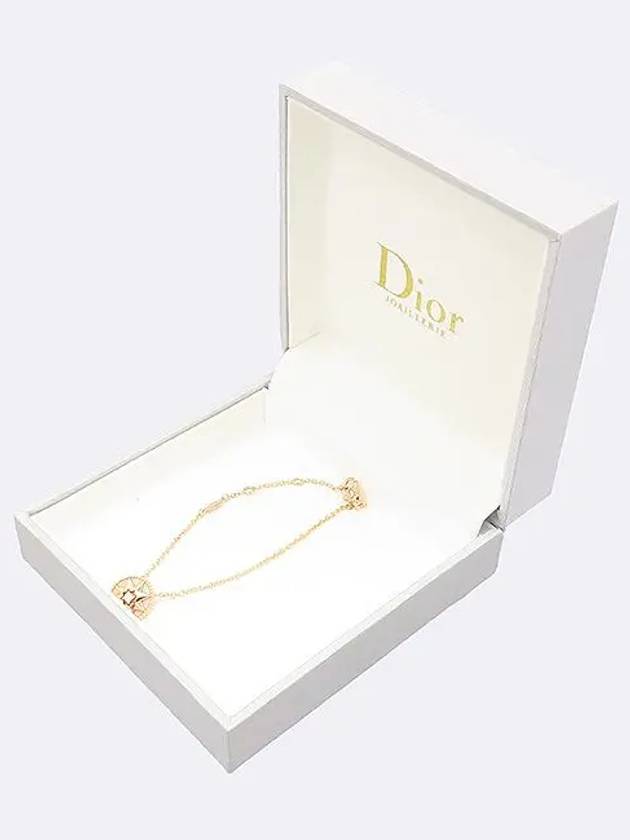 JRDV95003 18k 750 rose gold de vain pink opal diamond bracelet - DIOR - BALAAN 4