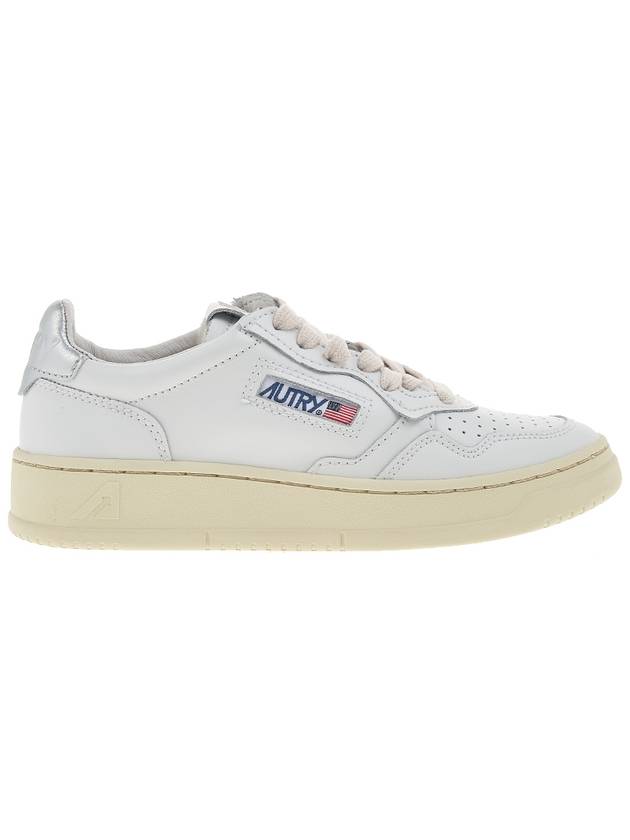 Medalist Silver Tab Low Top Sneakers White - AUTRY - BALAAN 3