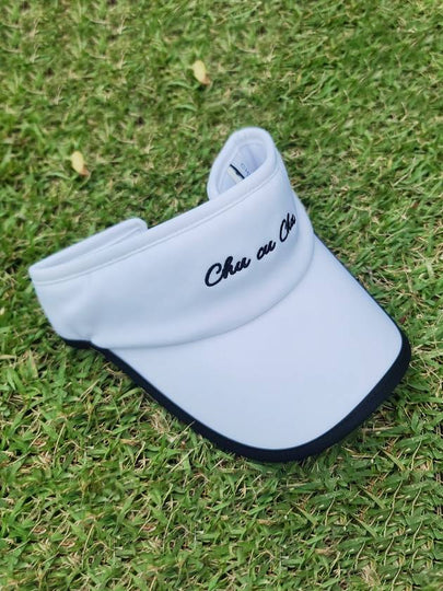 C23FHT004W Line Lettering Logo Visor - CHUCUCHU - BALAAN 2