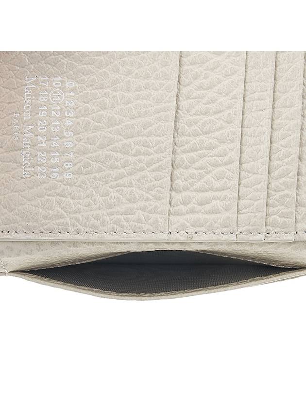 Bovine Leather Card Wallet White - MAISON MARGIELA - BALAAN 10