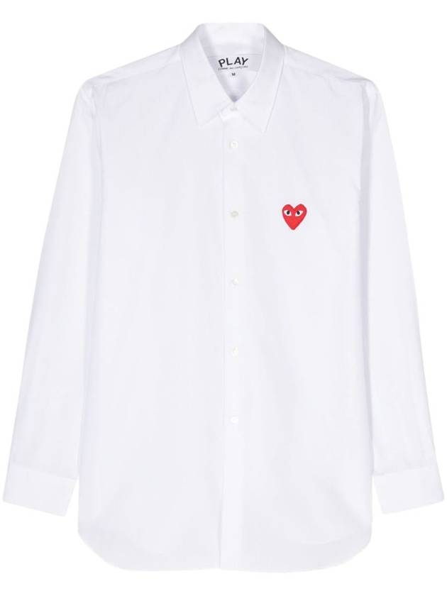 Comme Des Garçons Play Shirt With Print - COMME DES GARCONS PLAY - BALAAN 1