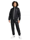 Club Lined Woven Tracksuit Black - NIKE - BALAAN 2