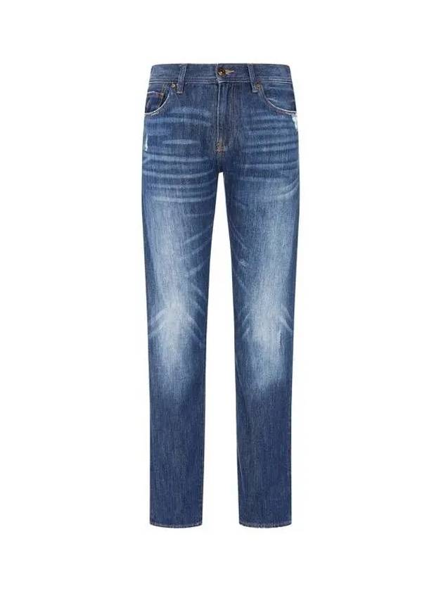 Men s washed straight denim pants indigo 271340 - ARMANI EXCHANGE - BALAAN 1