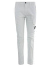 Kids Waffen Patch Cargo Straight Pants White - STONE ISLAND - BALAAN 2