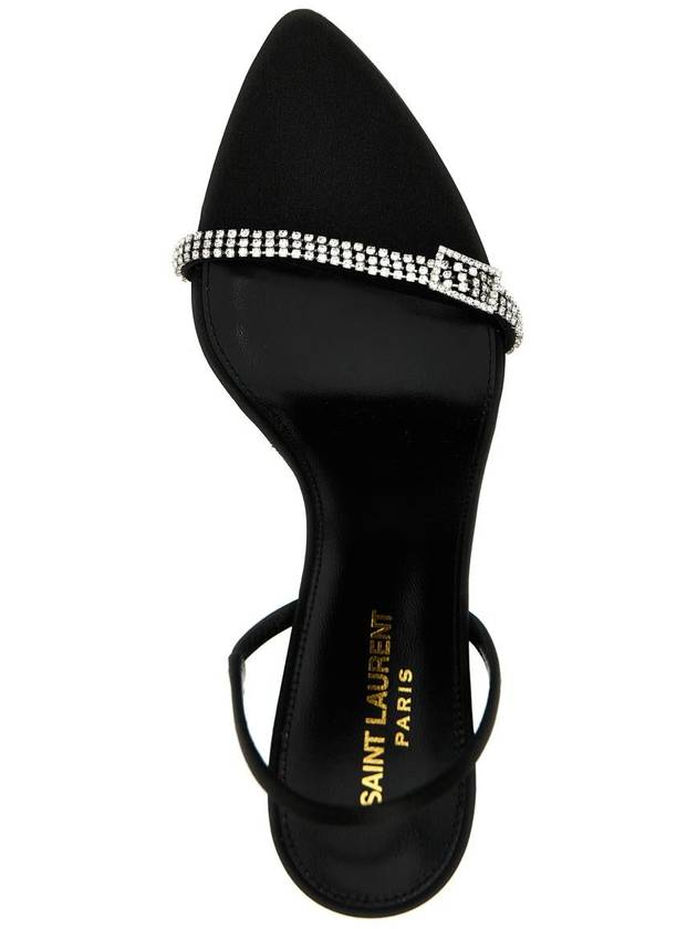 Sandals 7751589QNAD1082 Black - SAINT LAURENT - BALAAN 5