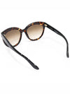 SF675S brown leopard frame gold plated Gancini sunglasses - SALVATORE FERRAGAMO - BALAAN 4