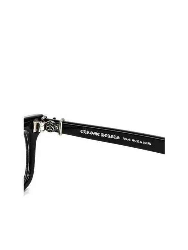 Chrome Hearts PONTIFASS logo temple square glasses BK - CHROME HEARTS - BALAAN 4