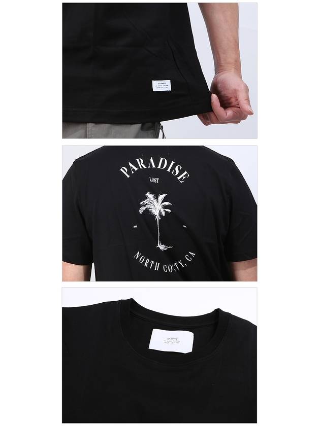 Printed tshirt SLA M1913TE BLK - STAMPD - BALAAN 5